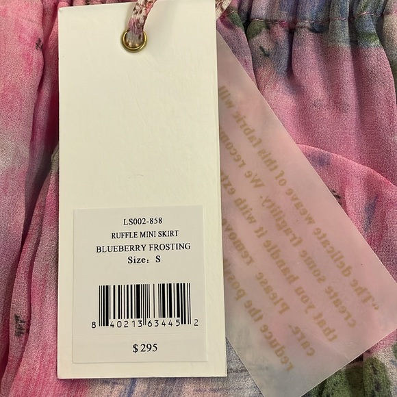 Loveshackfancy Ruffle Mini Skirt NWT - Picture 10 of 14
